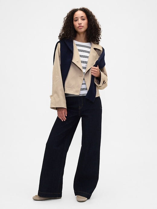 Ribbed  Crewneck T-Shirt